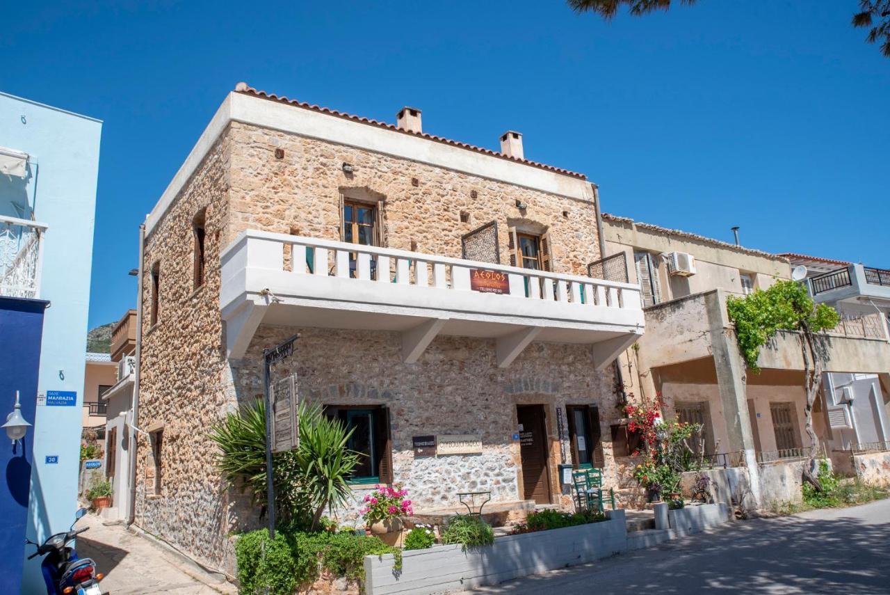 Aeolos Guesthouse Monemvasia Exterior photo